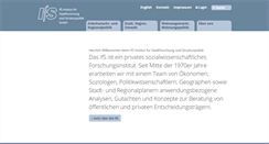Desktop Screenshot of ifsberlin.de