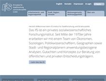 Tablet Screenshot of ifsberlin.de